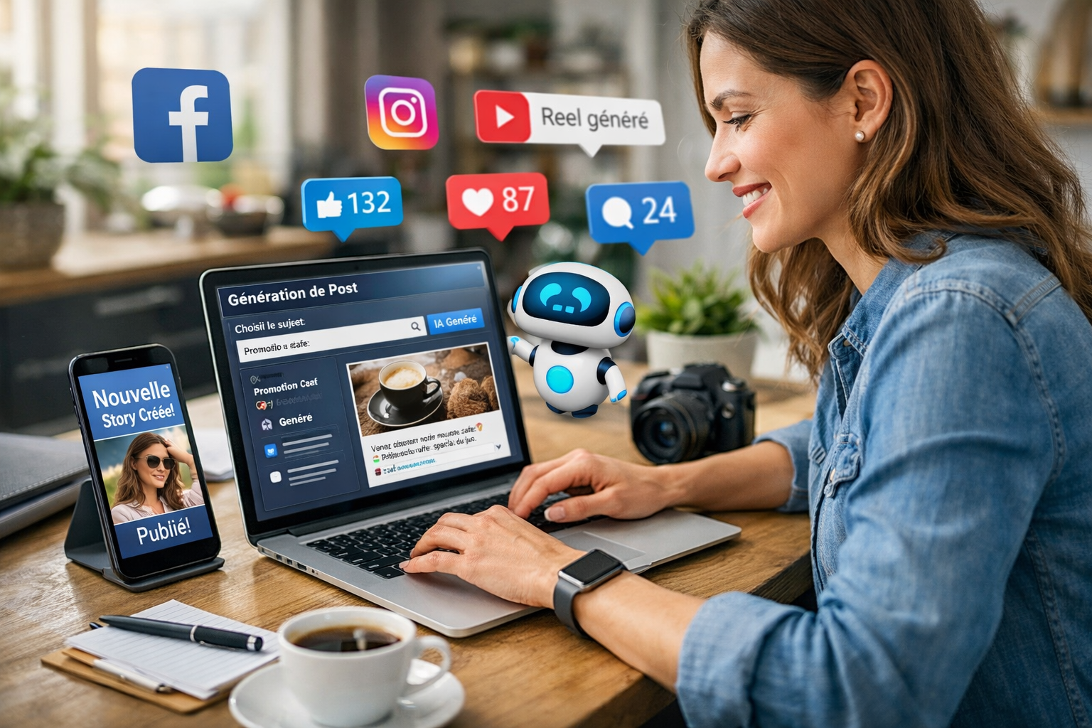 SocialControl - Automatisation réseaux sociaux